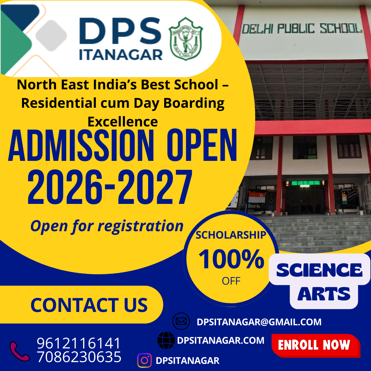 Admission Banner